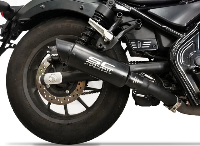Marmitta Tubo Scarico Slip On Personalizzata Per Honda Rebel Cmx 300 500 1100 17-2022