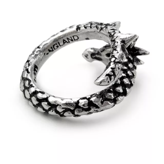 Alchemy Von England Gothic Vis Über Drachen Wrap Punk Fantasie Schmuck Ring R183 3