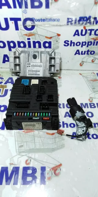 Set Allumage Clé ECU Body Peugeot 207 1.6HDI - 9659285580