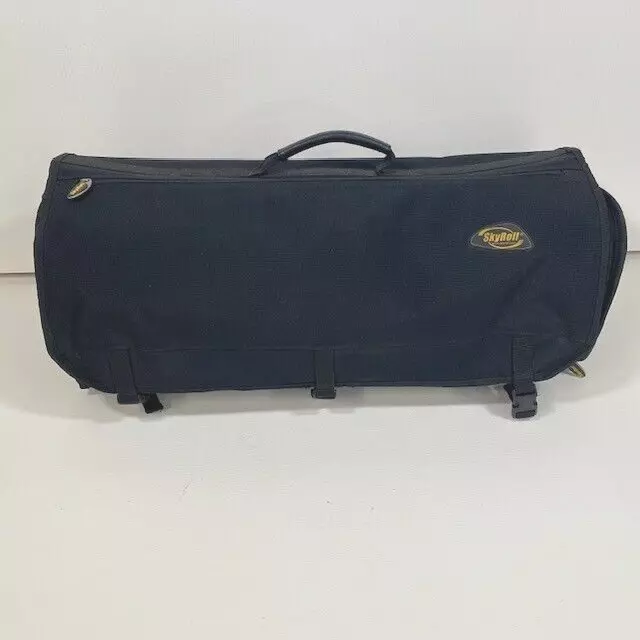 Skyroll 24" Roll Up Garment Travel Bag Carry On Luggage Black No Shoulder Strap