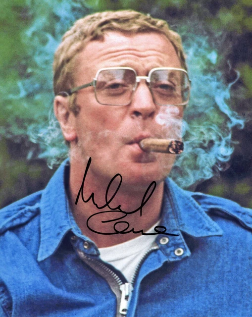 A fantastic 10x8 Autographed Photo of Michael Caine & CoA