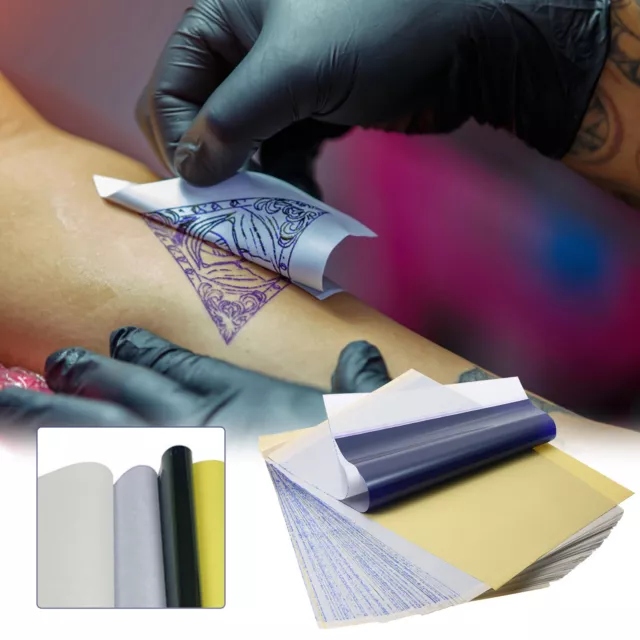 10 pz carta transfer A4 carbonio carta trasferimento termico tatuaggi carta trasferimento