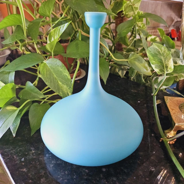 VINTAGE MURANO FORNASA De Mvran Al Insegna De Moreto Blue