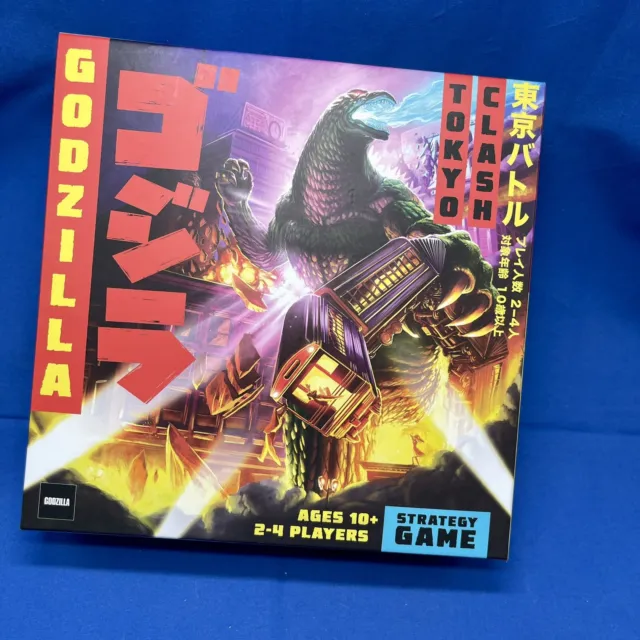 Funko Godzilla Tokyo Clash Board Strategy Game New