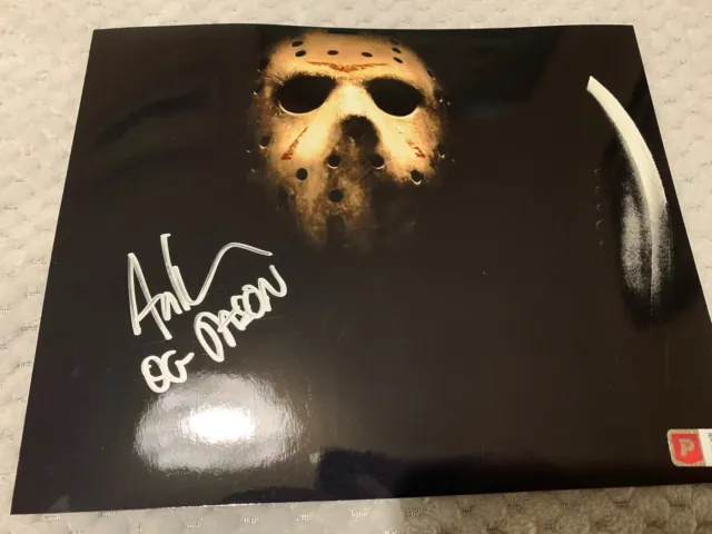 Ari Lehman Friday The 13th Hand Signed Photo “OG Jason” With Hologram COA 8x10