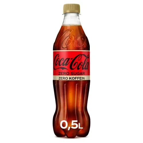 11 x 500 ml Coca Cola senza caffeina senza zucchero incl. 2,75 € deposito cauzionale NUOVO MHD 3/24