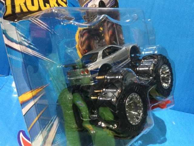 2024 HOT WHEELS Monster Trucks Nissan Skyline Gt-R R34 Fast &amp; Furious ...
