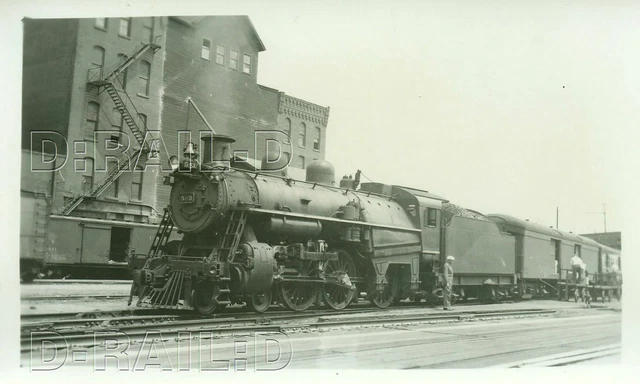9B676 RP 1950s DELAWARE & HUDSON RAILROAD 4-6-0  LOCOMOTIVE #503