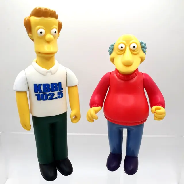 Simpsons World of Springfield wos action figure KBBL BILL + MARTY