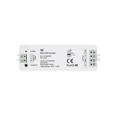 Controllore radio canale 4 controllo ricezione controllo 24v incl 1 trasmettitori manuali jas405 