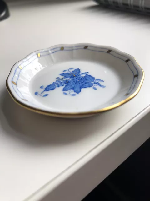 herend chinese bouquet mini trinket dish, hand painted and a wonderful gift