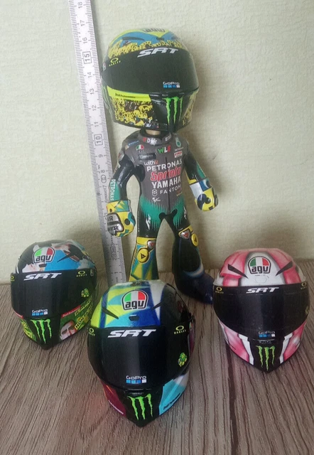 figurine Marquez moto gp au 1/12 éme no Valentino Rossi minichamps