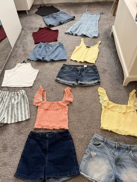 Bundle Girls Summer Clothes Age 13-14-15 Years New Look Shein H&M