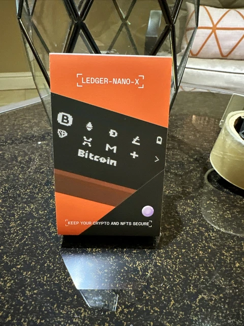 Ledger Nano X Purple Crypto Wallet