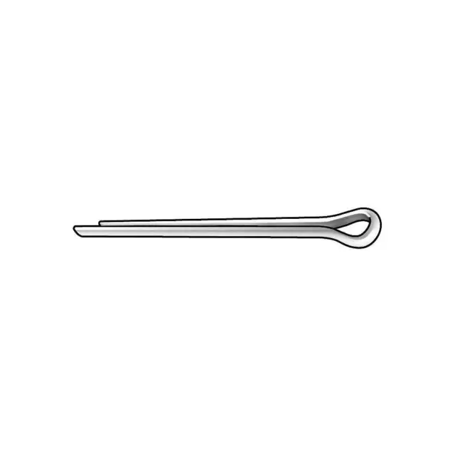 GRAINGER APPROVED 2UHK2 Cotter Pin,Ext Prong,1/16"Dx1/2" L,PK100