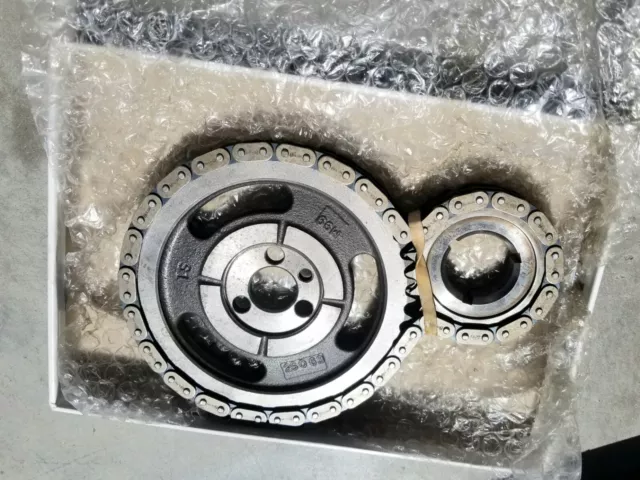 Crane Cams #3100 Double Roller Timing Chain Gear Set For Chevy SBC 283 327 350