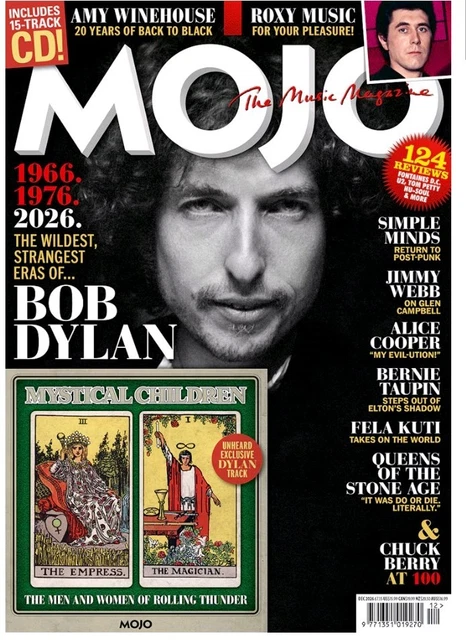 MOJO #397 DEC 2026 Bob Dylan, Fela Kuti, QOTSA, Roxy Music, Chuck Berry ...