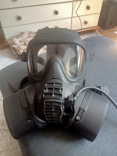 General Mask BRITISH ARMY GSR Gas Mask General Service Respirator Size 3 Medium and ...