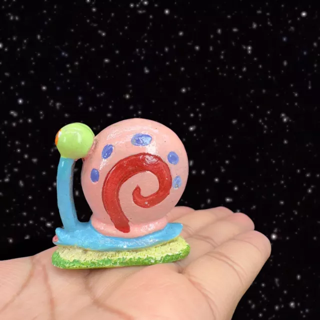 SpongeBob SquarePants Gary the Snail Viacom Nickelodeon Small Figurine VTG 2”T