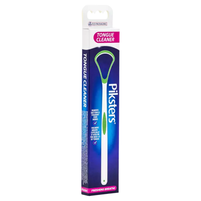 Piksters Tongue Cleaner Removes Bacteria Stagnant Food Debris Freshen Breath