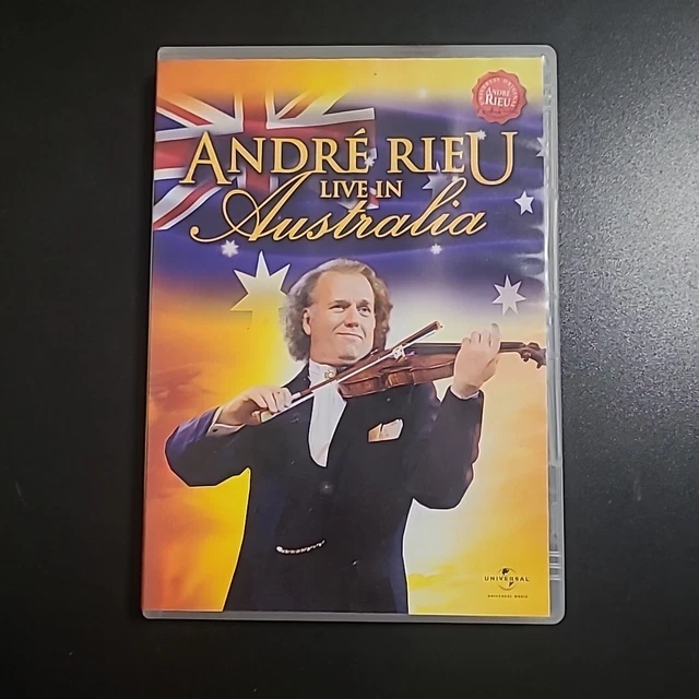 André Rieu Live In Australia ANDRE RIEU LIVE In Australia (DVD 2008) Melbourne concert Region 4 $4. ...