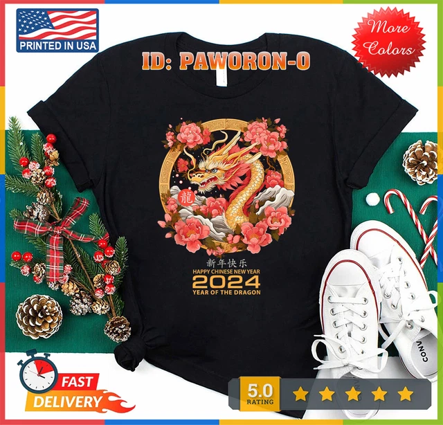 CHINESE LUNAR NEW Year 2024 Year Of The Dragon TShirt 18.92 PicClick