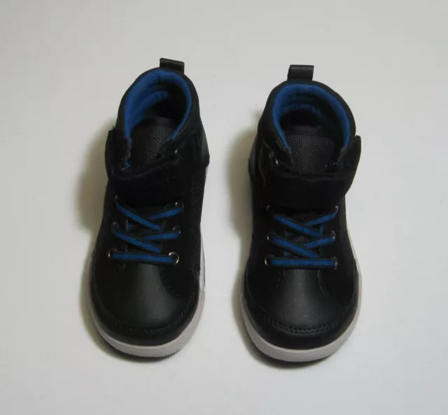 Toddler Boys High Top Sneakers Black NWT, Cherokee