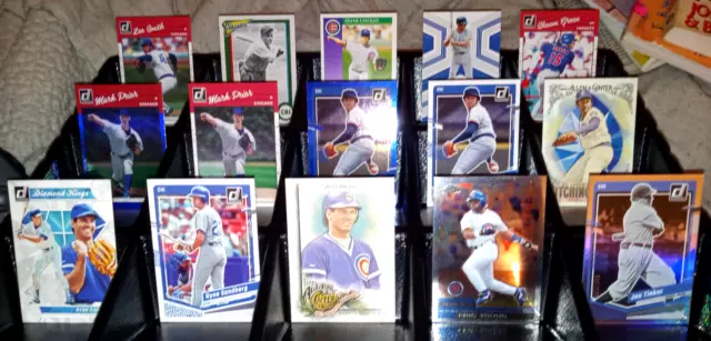 chicago cubs LOT. sandberg fergie santo prior serial #'d tinker /336 +++++