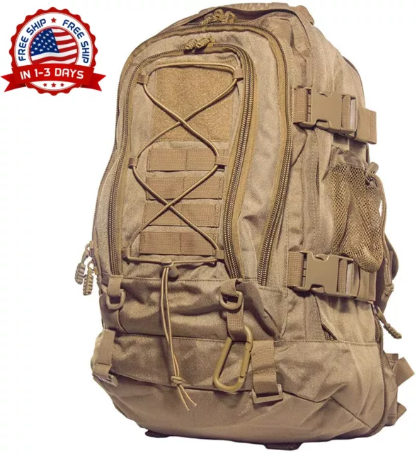 Mochila exercito americano militar backpack grande viaje trabajo laptop hombre