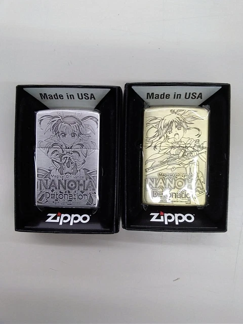 ZIPPO OIL LIGHTER Magical Girl Lyrical NANOHA Detonation Type B