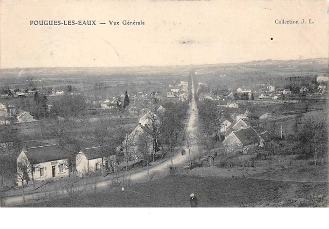 58. n° 201366.    POUGUES LES EAUX.   GENERAL VIEW