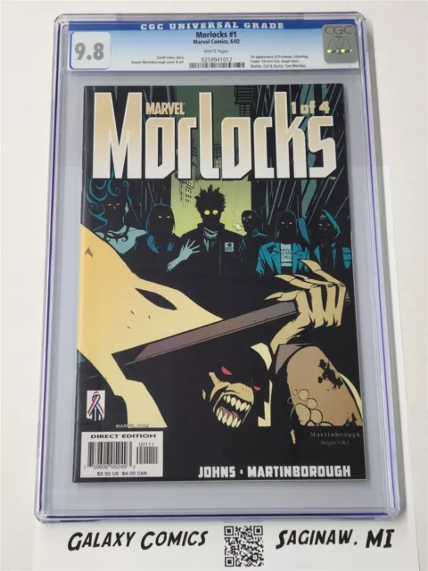 Morlocks #1 - CGC 9.8 - 1st Appearance Angel Dust