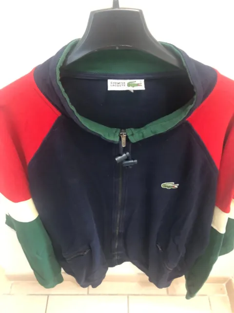 LACOSTE Veste de Survêtement taille XL en TBE 2