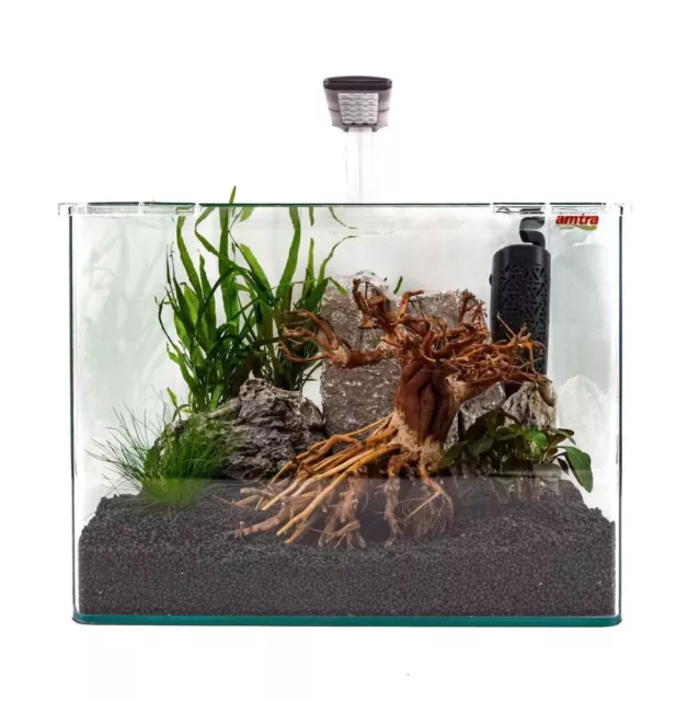 Nanotank Système 36 LED Nano Aquarium Complet Filtre Intérieur Éclairage