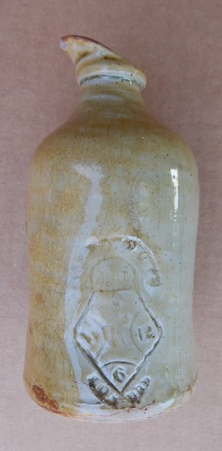 Blackwood ? stoneware reg diamond ink bottle circa 1850 see below. Crudely made.
