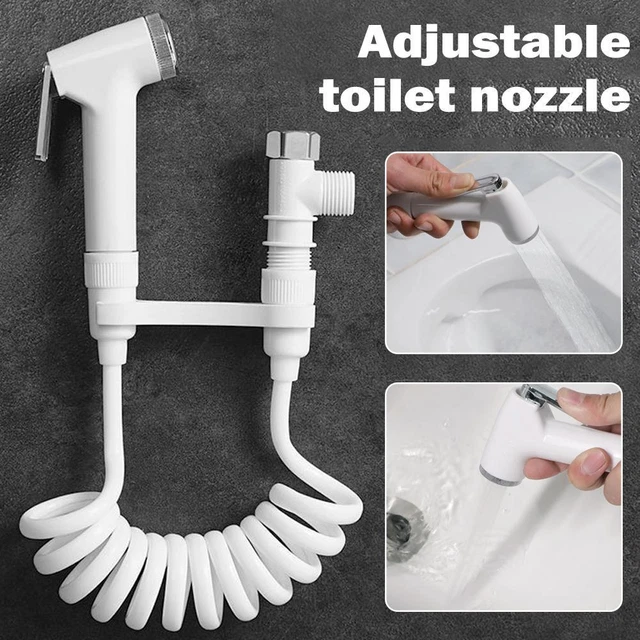 Soporte para tanque de inodoro bidé spray cabezal de ducha baño grifos pulverizador caliente T2: