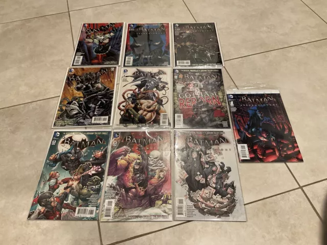 Batman Arkham Knight #2,3,4,5,6,7,8,9,10, Annual 1 (2015 DC) Lot of 10