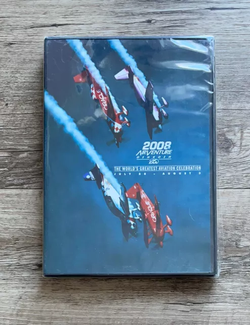 Oshkosh EAA Air Venture 2008 DVD - Air Show Aviation Planes Airplanes NEW SEALED