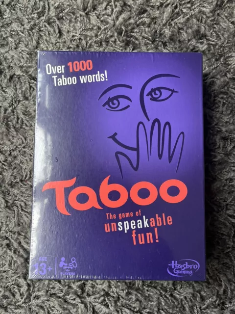 Taboo The Game of Unspeakable Fun Board Game - New In Sealed Box