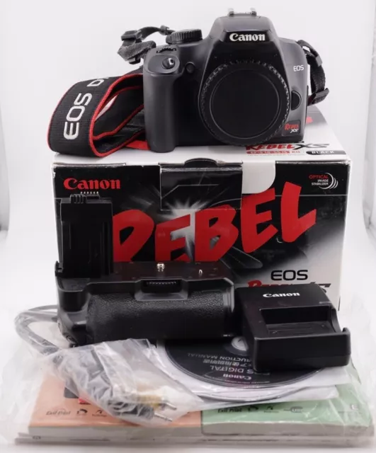 Exc! Shutter only 21k (21%)! Canon EOS Rebel XS 1000D 10.1MP Digital SLR Camera