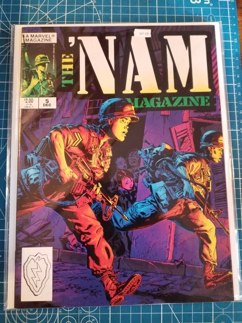The 'Nam 5 Marvel Comics Magazine 9.0 H7-29
