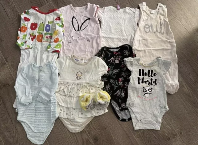 newborn baby girl clothes bundle 3-6 Months Old