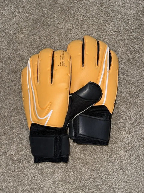 NIKE PREMIER SGT RS Promo Goalkeeper GK Gloves Yellow Black Size