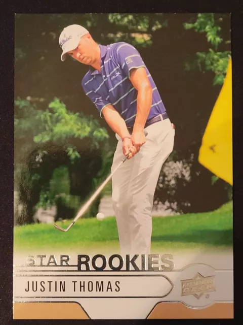 2021 Upper Deck Sp Authentic Golf Justin Thomas Star Rookies #Udr-1