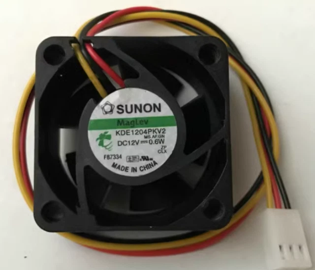 Ventilateur SUNON KDE1204PKV1 12V 0.8W 40mm - Neuf, Silencieux, Pour Refroidissement PC