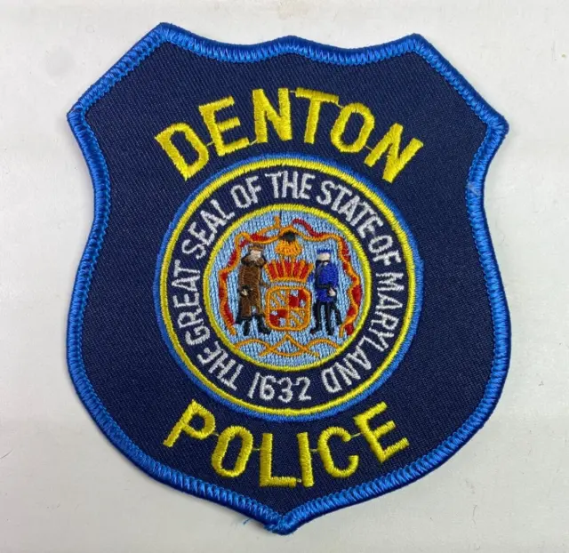 Denton Police Maryland MD Patch I3