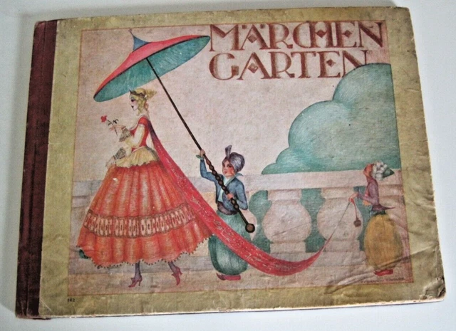 Märchengarten v. Gebr.Grimm u. Chr.Andersen, Bilder Fernande Biegler, Verl.Anton