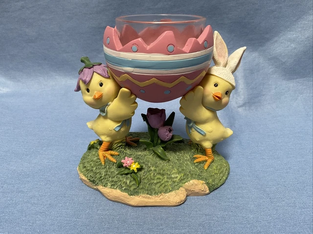 Yankee Candle Easter Chicks Tea Light Votive Candle Holder (T811)