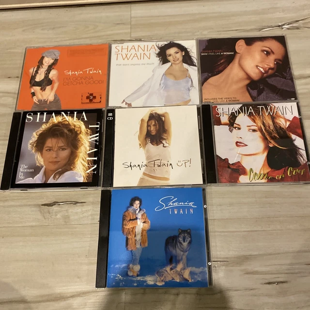 SHANIA TWAIN 8 CD LOT IMPORTS I’m Gonna Getcha Good Feel Like A Woman