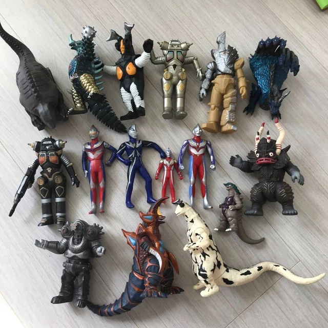Bandai Ultraman Ultra Kaiju Series Sofubi Soft Vinyl Figure Lot 16 Sofvi AS IS